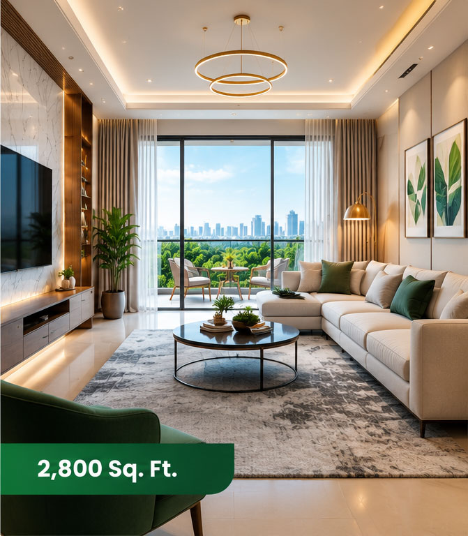 2,800 sq. ft. residence